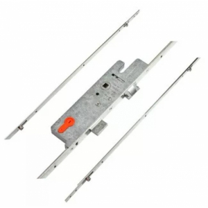 Compact Latch Deadbolt 4 Rollers Key Wind Multipoint Door Lock